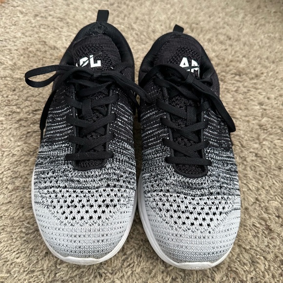 APL women’s TechLoom Pro White / Heather Grey / Black Melange Size 9.5 - Picture 5 of 15